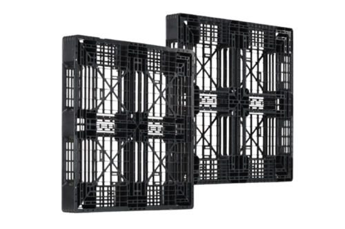 1100 x 1100mm One Way Export Plastic Pallets Manufacturers in Bangalore